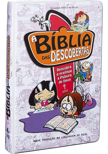 A Bíblia Das Descobertas - Capa Ilustrada Violeta: Nova Tradução Na Linguagem De Hoje (ntlh), De Sociedade Bíblica Do Brasil. Editora Sociedade Bíblica Do Brasil, Capa Dura Em Português, 2011