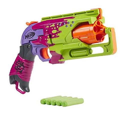 Lanzador Nerf Zombie Strike Hammershot