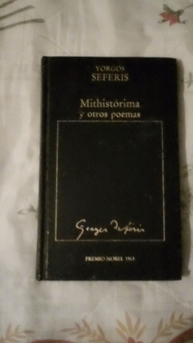 Libro Mithistórima Y Otros Poemas, Yorgos Seferis.