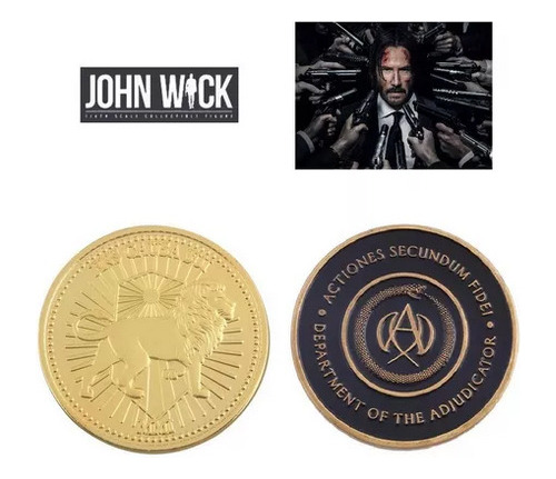 John Wick 2 (dos) Monedas Continental (Usado)