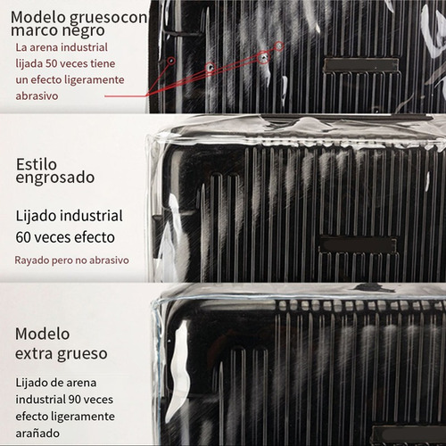 2pz Protector Funda Para Maleta De Viaje Plastico Impermeabl