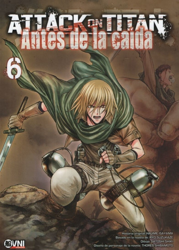 Attack On Titan - Antes De La Caida Vol 6