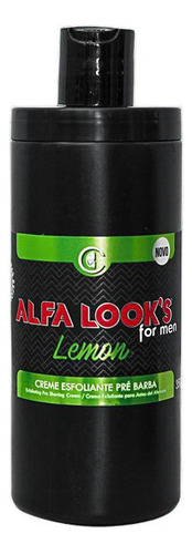 Alfa Look's Creme Esfoliante Pré Barba 350 Gr