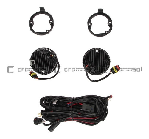 Kit Faro Auxiliar Para Ford Ka 2016 2017 2018 2019 Led