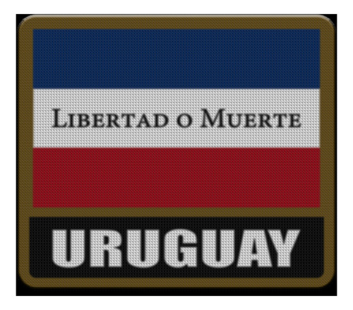 Parche Termoadhesivo Bandera Uruguay 33 Orientales