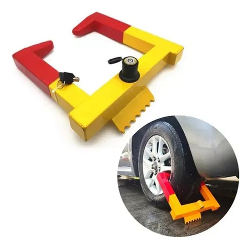 Traba Rueda Anti Robo Para Autos, Furgones, Camionetas