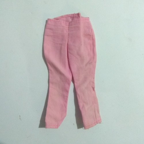 Barbie Ropa Para Muñeca Pantalón Rojo Pesquero Rosa (Usado)