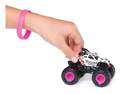 Compre Carrinho Monster Jam - Escala 1:64 - Dalmatian Branco aqui