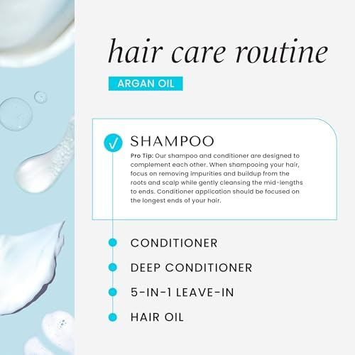 Shampoo Reparador De Óleo De Argan Hask E Condicionador Para