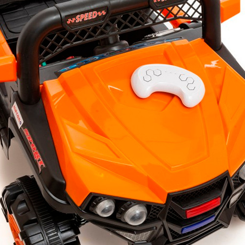 Cuatriciclo Buggy A Bateria Love 3052 Musica Control Remoto Rojo