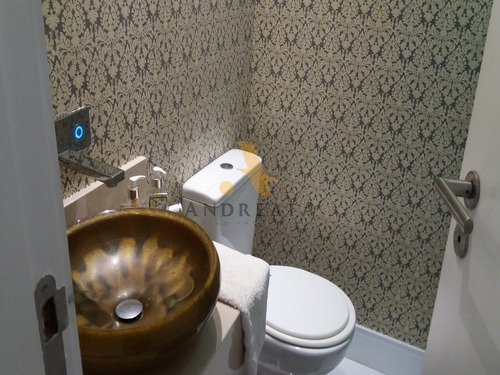 Imagem 6 de 30 de Venda-concetto Nero - Casa Triplex, 408m² Decorada, 4 Suites, Piscina, Espaço Gourmet, Dependências. Excelente Infra No Condomínio. Agende Visita. - Sqa1543i - 34416435