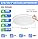 Panel Led Redondo De Techo 30,48 Cm, 2400 Lm Y 24 W, Luz Bla