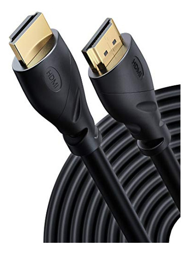 Powerbear 4k Hdmi Cable 50 Ft Ante Alta Velocidad, Caucho &