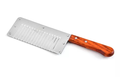 Cuchillo Cortador para Papas Fritas Onduladas