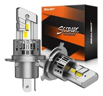 Comprar Focos H4 Led Auto Kit De Focos Led De 4 Lados Alta Y Baja