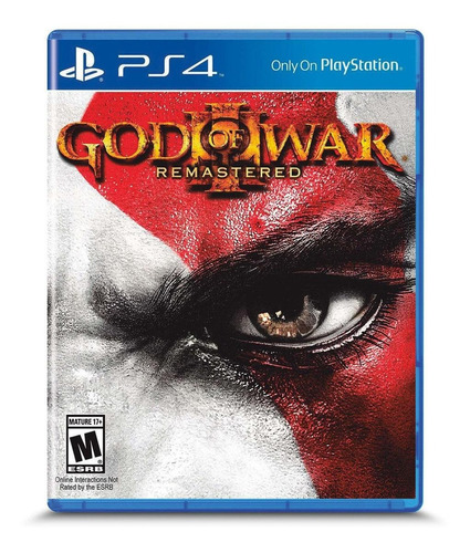 God Of War Iii: Remastered Ps4 Capa Azul Mídia Física Novo