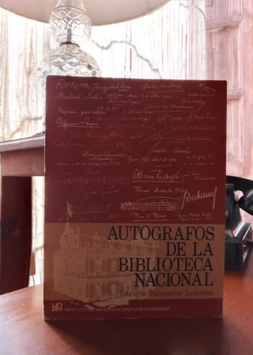 Enrique Fdez Ledezma Autógrafos Primera Ed