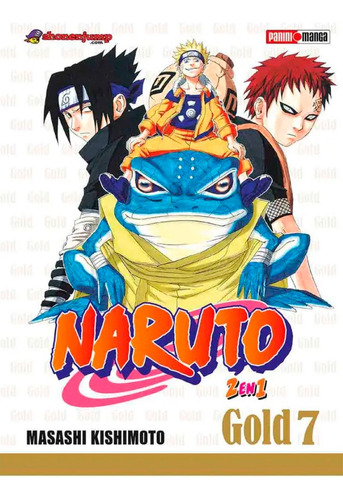 Naruto Gold Edition (2 En 1) Manga Panini Español Tomo 7