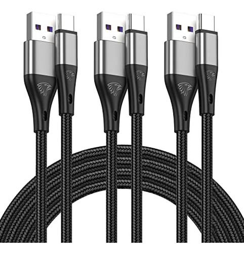 Cable Usb Tipo C De Carga Rápida  Paquete De 3 Unidades  Tre