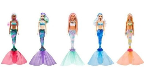 Barbie Color Reveal Sirena Original Y Nueva Mattel