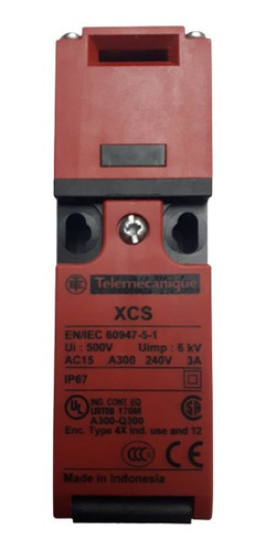 Interruptor De Seguridad Telemecanique Xcspa591 