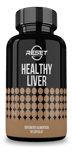 Reset Nutrition Healthy Liver 90 Capsules Sabor Sin Sabor