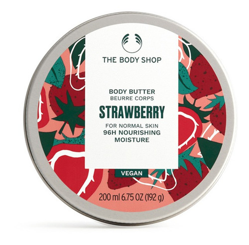  Manteca Corporal Strawberry 200ml The Body Shop