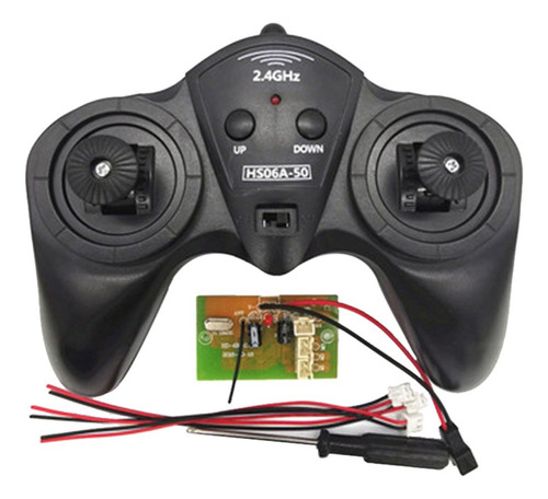 Control Remoto Y Receptor Placa Para Rc, 2.4g, 6 Canales, 12