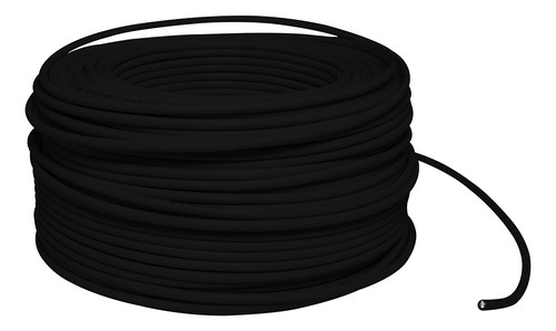 Cable Eléctrico Thw Calibre 10, 100 M Color Negro Surtek