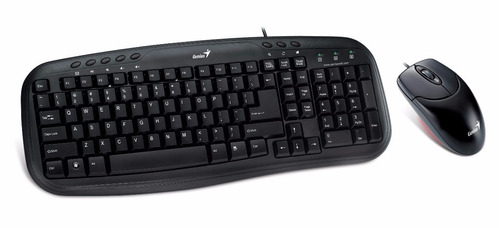 Kit Teclado Multimidia E Mouse Genius 800dpi Km-200 Usb