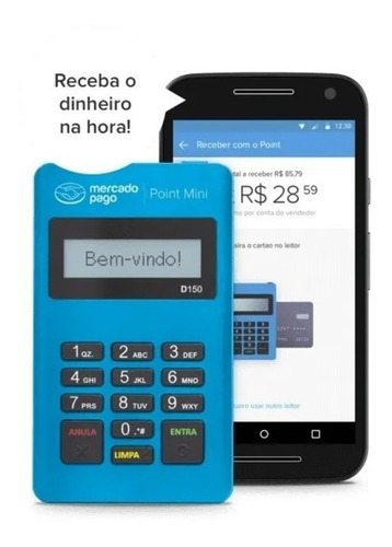 Imagem 1 de 2 de Black Friday - Máquina De Cartão Do Mp - Pague Seguro Em 12x