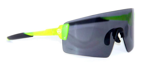 Óculos Ciclismo Absolute Prime Ex Verde Neon Lente Fumê
