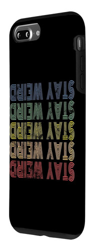 iPhone 7 Plus/8 Plus Stay Weird Vintage Retro Case