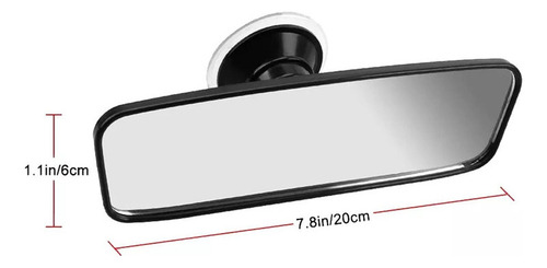 A Espejo Retrovisor Interior Auxiliar Con Ventosa Para