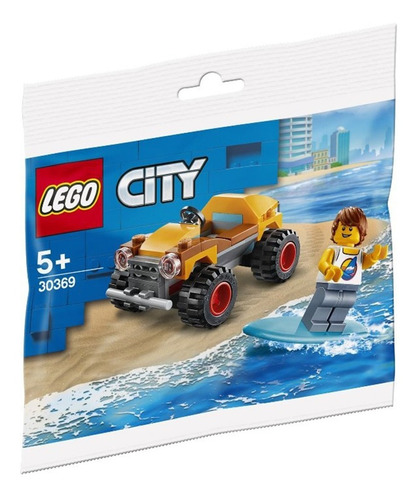 Juego Bloques Lego City Auto De Playa 45 Piezas Febo