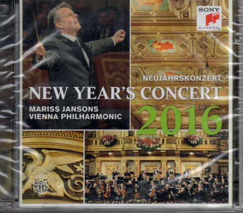 New Year's Concert 2016  Cd Original Nuevo Qqa.