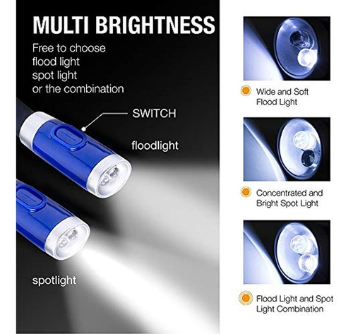Luz De Libro Recargable Luces Led Para Lectura
