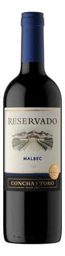 Vino Tinto Argentino Reservado Malbec 750ml