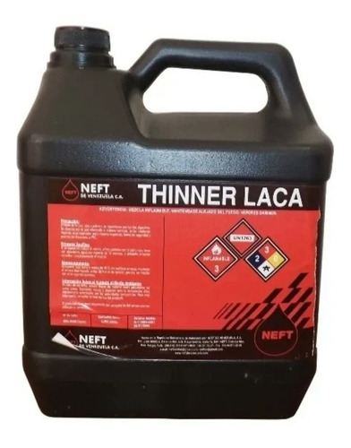 Thinner Laca Solvente Galón