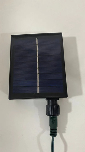Imagen 2 de 10 de Luces Navidad Energía Solar 200 Led Blanco Frio 20 Mt Cuotas