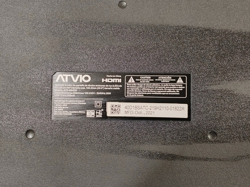 Tarjeta Main Atv-40hdr (Usado)