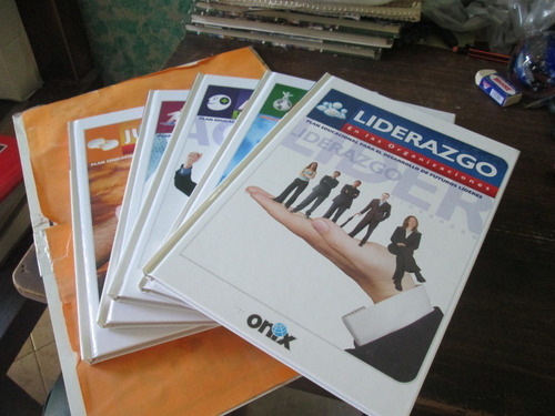 Liderazgo Éxito Actitud Excelencia Juventud, 5 Libros, Onix (Usado)