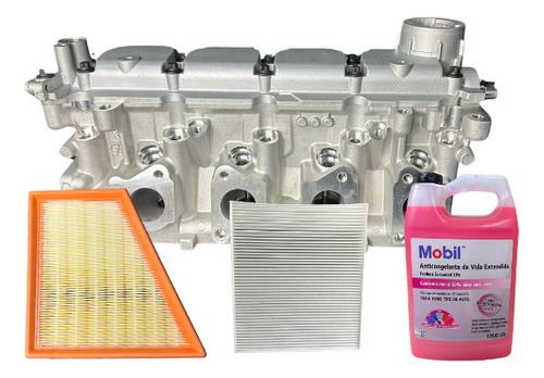 Cabeza Motor Polo 2003-2007 + Filtros Aire  Garant 1año