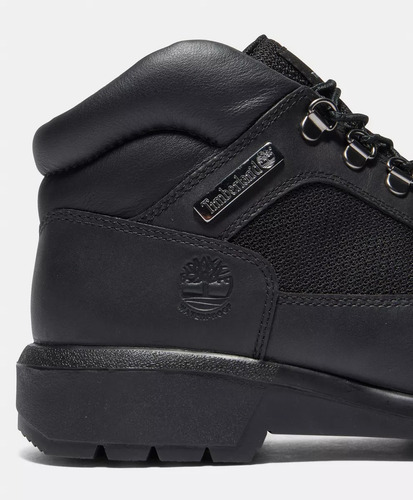 Bota Borcego Hombre Timberland Field Boot Negro Negro 40 Ar