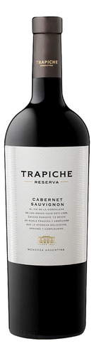 Vino Tinto Argentino Trapiche Roble Cabernet Sauvignon 750ml