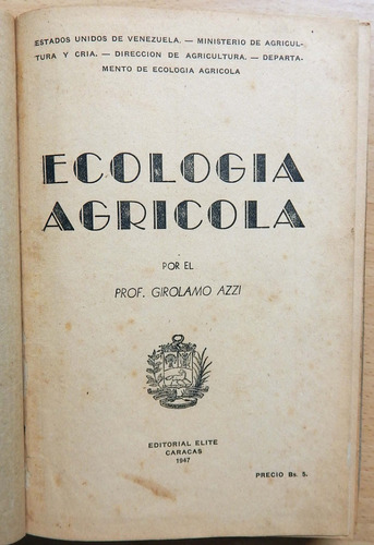 Ecología Agricola Girolamo Azzi