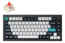 Comprar Teclado Mecanico Keychron Q1 Max 75% Normal Profile Carbon Black Full Assembled Knob Rgb Hotswap Wireless \u002F Wired \u002F 2.4ghz Qmk Switch Gateron Jupiter Red
