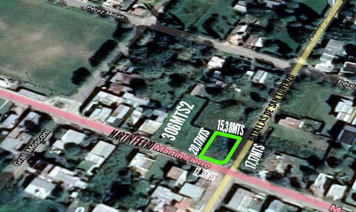Terreno Venta - 306mts2 Totales - Villa Sanguinetti