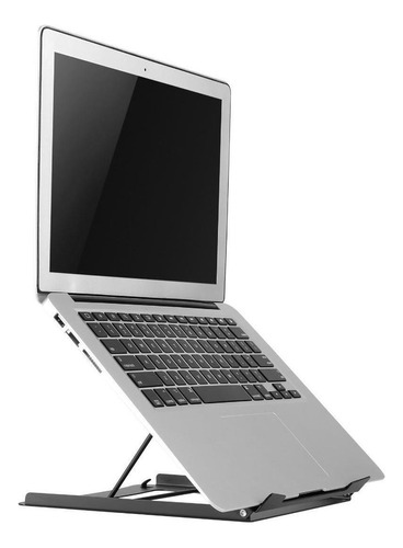 Soporte Base Para Portatil Laptop En Acero Color Negro