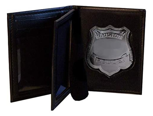 Cartera Con Placa Oculta De La Policía De Houston (recorte D